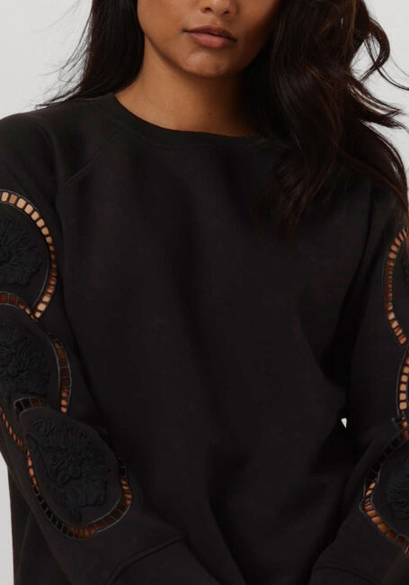 OBJECT Pull OBJDORINA LO L/S SWEAT TOP en noir - large