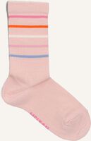 MELTON Chaussettes SLIM STRIPES SOCKS en rose - medium
