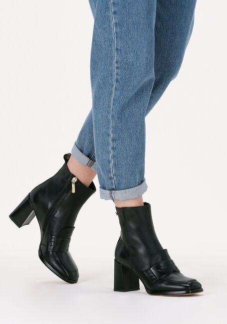 Zwarte NOTRE-V Enkellaarsjes AO174 Zwarte NOTRE-V Enkellaarsjes AO174 - large