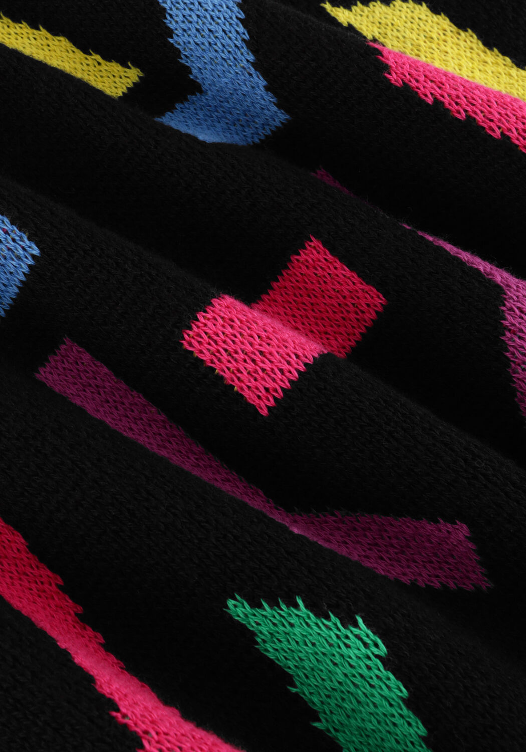 ALIX MINI Pull KNITTED MULTICOLOUR JUMPER en noir - large