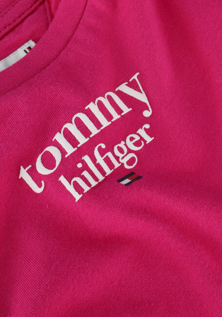 Roze TOMMY HILFIGER T-shirt TOMMY GRAPHIC TEE S/S - large