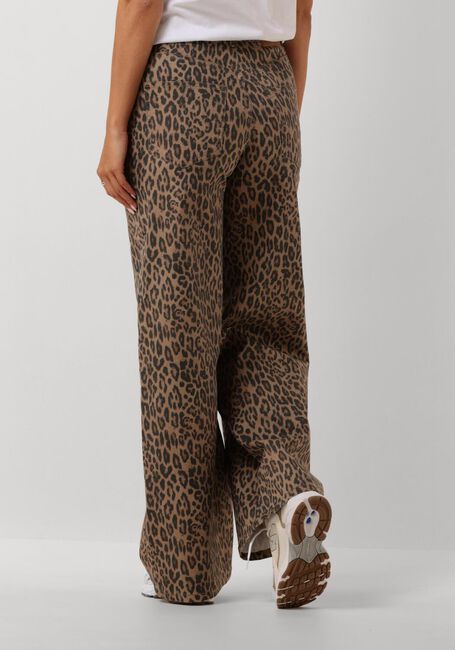 Bruine OBJECT Wide jeans OBJSENI MOJI HW JEANS - large