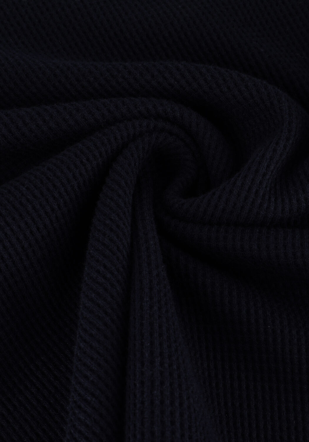 ANERKJENDT AKKIKKI L/S WAFFLE TEE Polos & T-Shirts en bleu - large