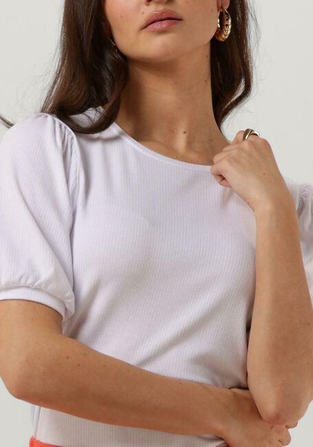 OBJECT T-shirt OBJJAMIE S/S TOP en blanc - large