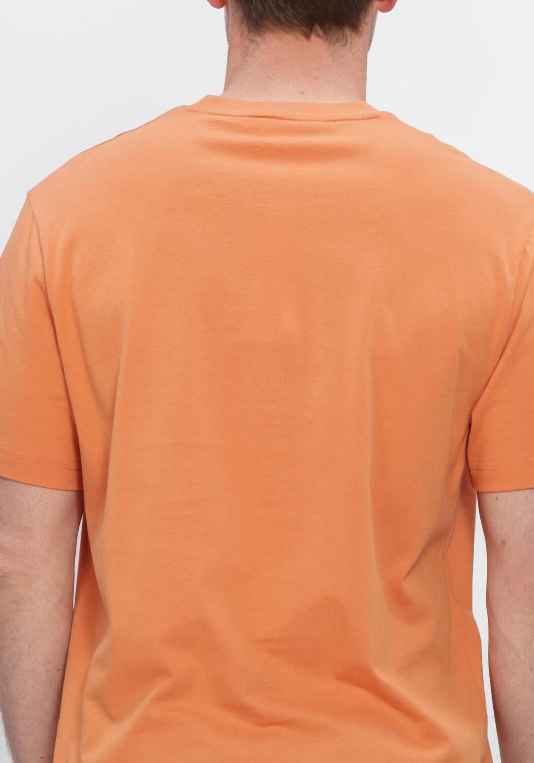 LACOSTE T-shirt COTTON T-SHIRT en orange - large