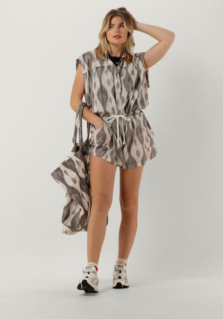 Ecru 10DAYS  PLAYSUIT IKAT - large