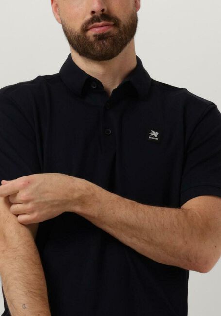 VANGUARD Polo SHORT SLEEVE POLO RASCHEL INTERLOCK en bleu - large