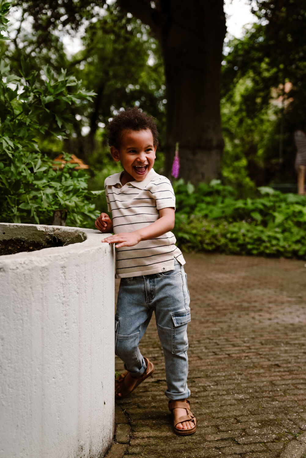 Ecru DAILY7 Polo KNITTED POLO - large