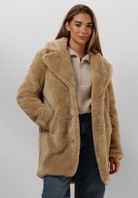 NOTRE-V Manteau en fausse fourrure NV-ECRIN Sable - large
