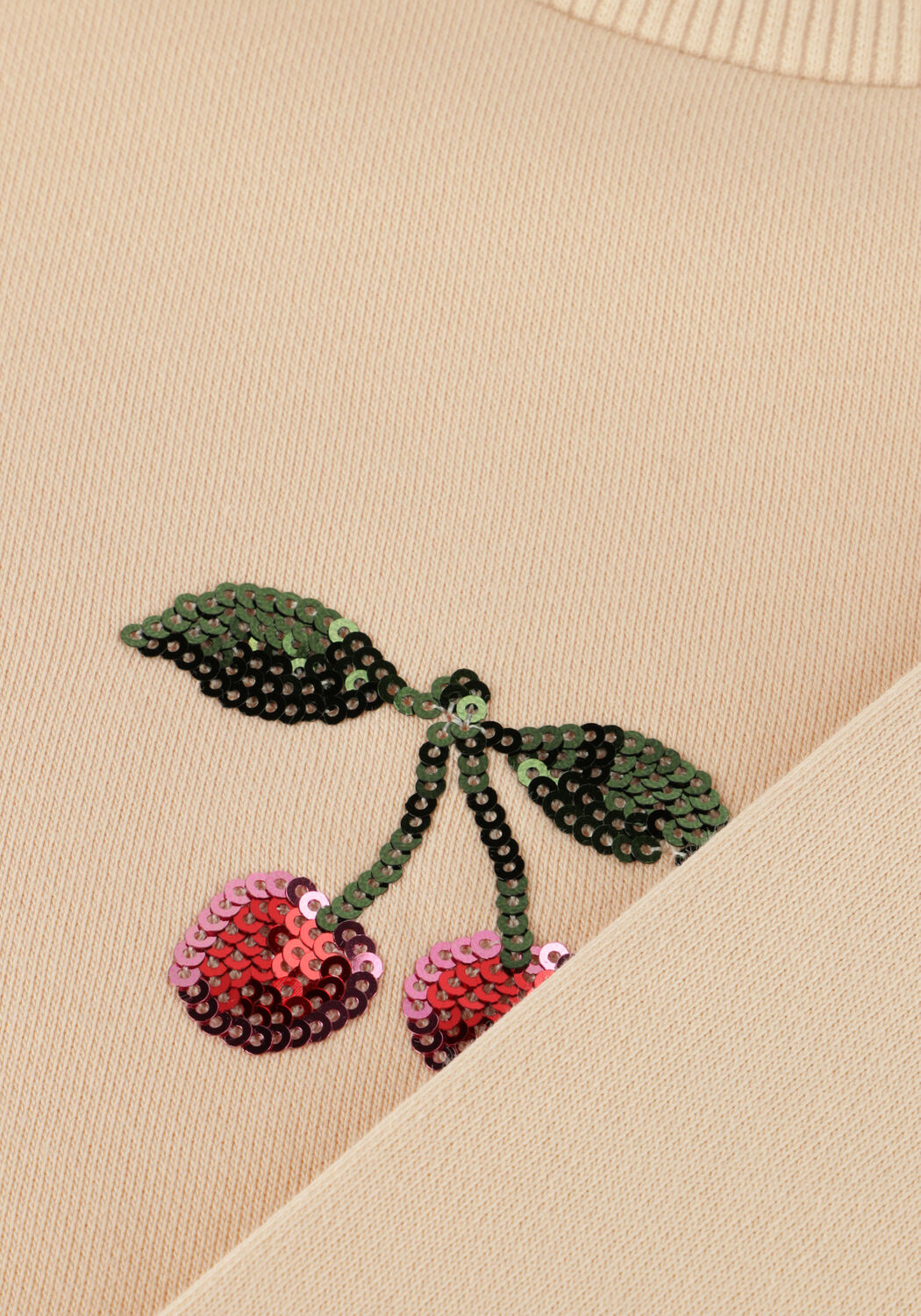 KONGES SLOJD Pull LOU SEQUIN SWEAT SHIRT OCS &Eacute;cru - large