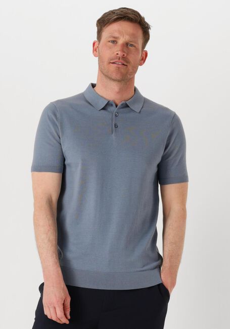 SAINT STEVE Polo CHRIS Bleu clair - large