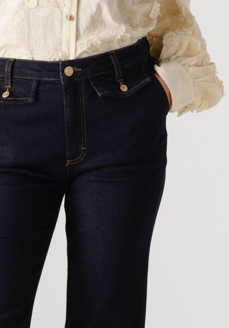SUMMUM Pantalon évasé FLARED JEANS COMFORT en bleu - large