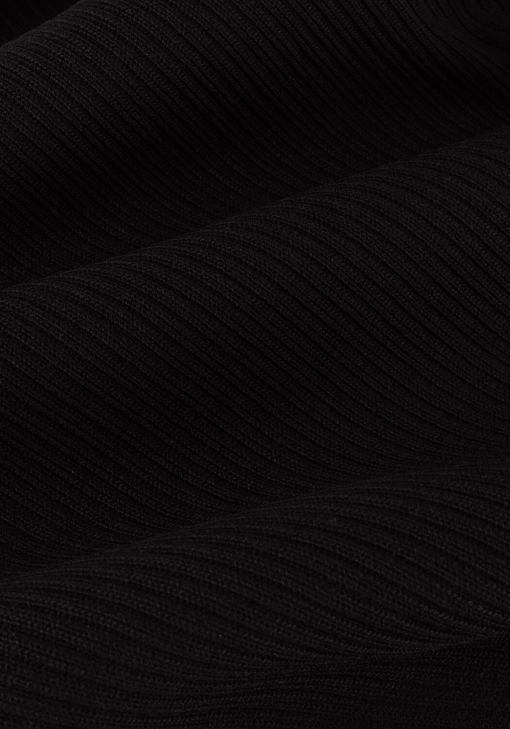 Zwarte FREEBIRD Midi jurk KNIT-DRY-RA-23-3 - large