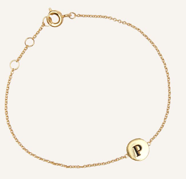 Gouden ATLITW STUDIO Armbanden CHARACTER BRACELET LETTER GOLD Gouden ATLITW STUDIO Armbanden CHARACTER BRACELET LETTER GOLD - large