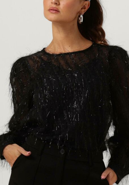 YDENCE Pull TOP POPPY en noir - large