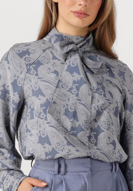 Y.A.S. YASLIMOS LS TOP S. Blouses en bleu - large