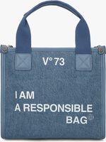 Blauwe V73 Shopper RESPONSIBILITY BIS SHOPPING - medium