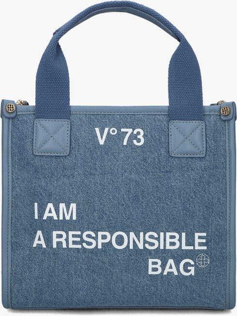 V73 RESPONSIBILITY BIS SHOPPING Shopper en bleu - large