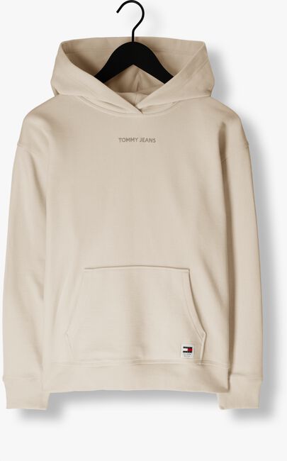 TOMMY JEANS Chandail TJW RLX SMALL CLASSIC HOODIE EXT en beige - large