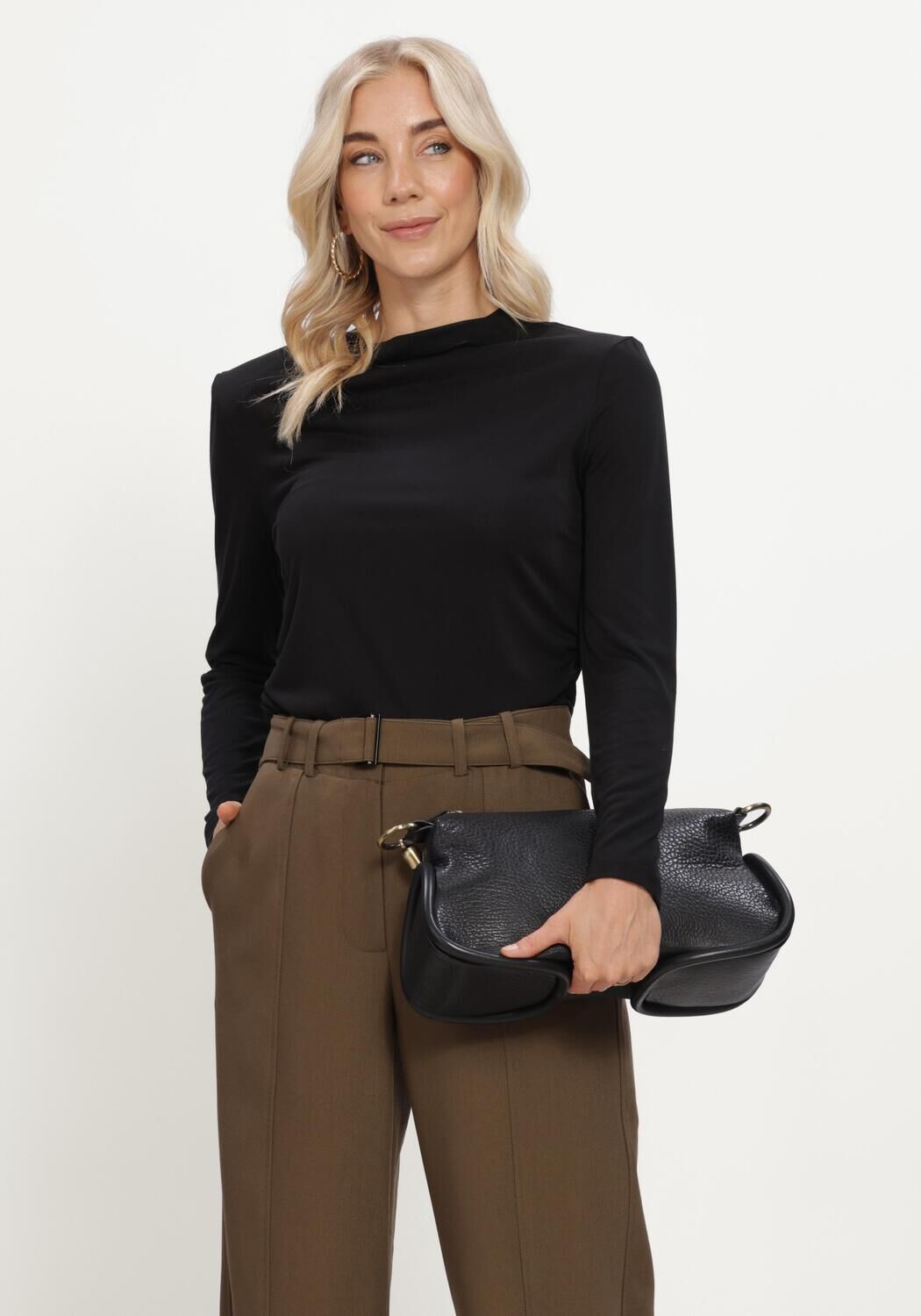 CO'COUTURE CAMILLACC PADDED LS BLOUSE Hauts & T-shirts en noir - large
