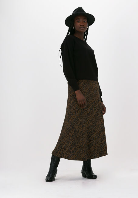 GESTUZ Jupe maxi SIGRID GZ HW SKIRT en marron - large