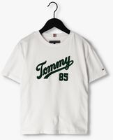TOMMY HILFIGER T-shirt TH COLLEGE 85 TEE S/S en blanc - medium