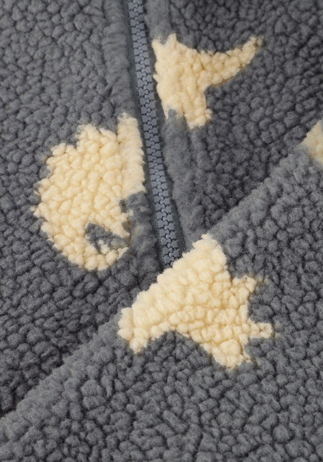 KONGES SLOJD Manteau Teddy JODY TEDDY JACKET GRS en gris - large