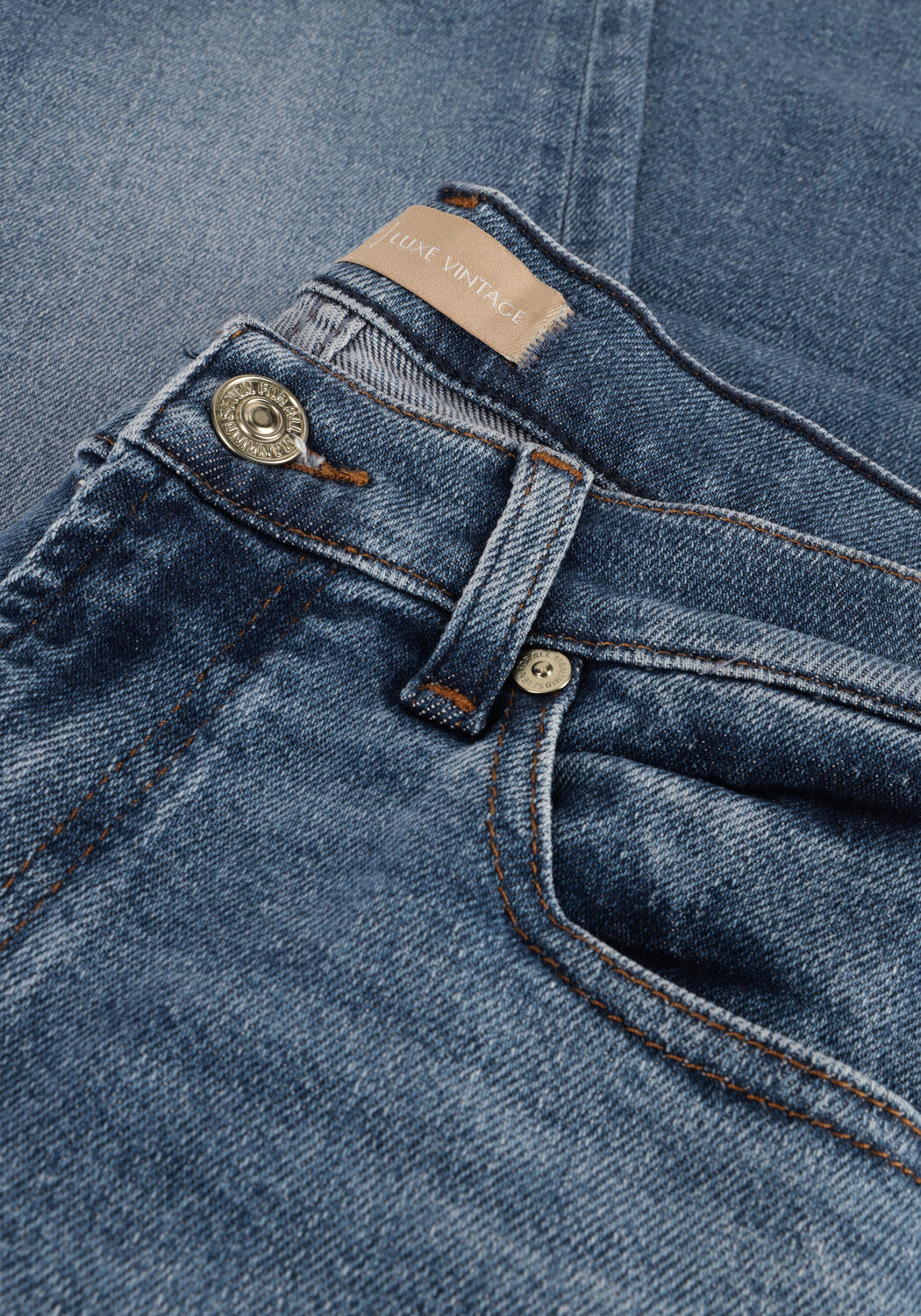 Lichtblauwe 7 FOR ALL MANKIND Wide jeans JOSEFINA LUXE VINTAGE LOVE SOUL - large