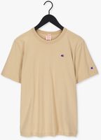 Gele CHAMPION T-shirt CREWNECK T-SHIRT 216545