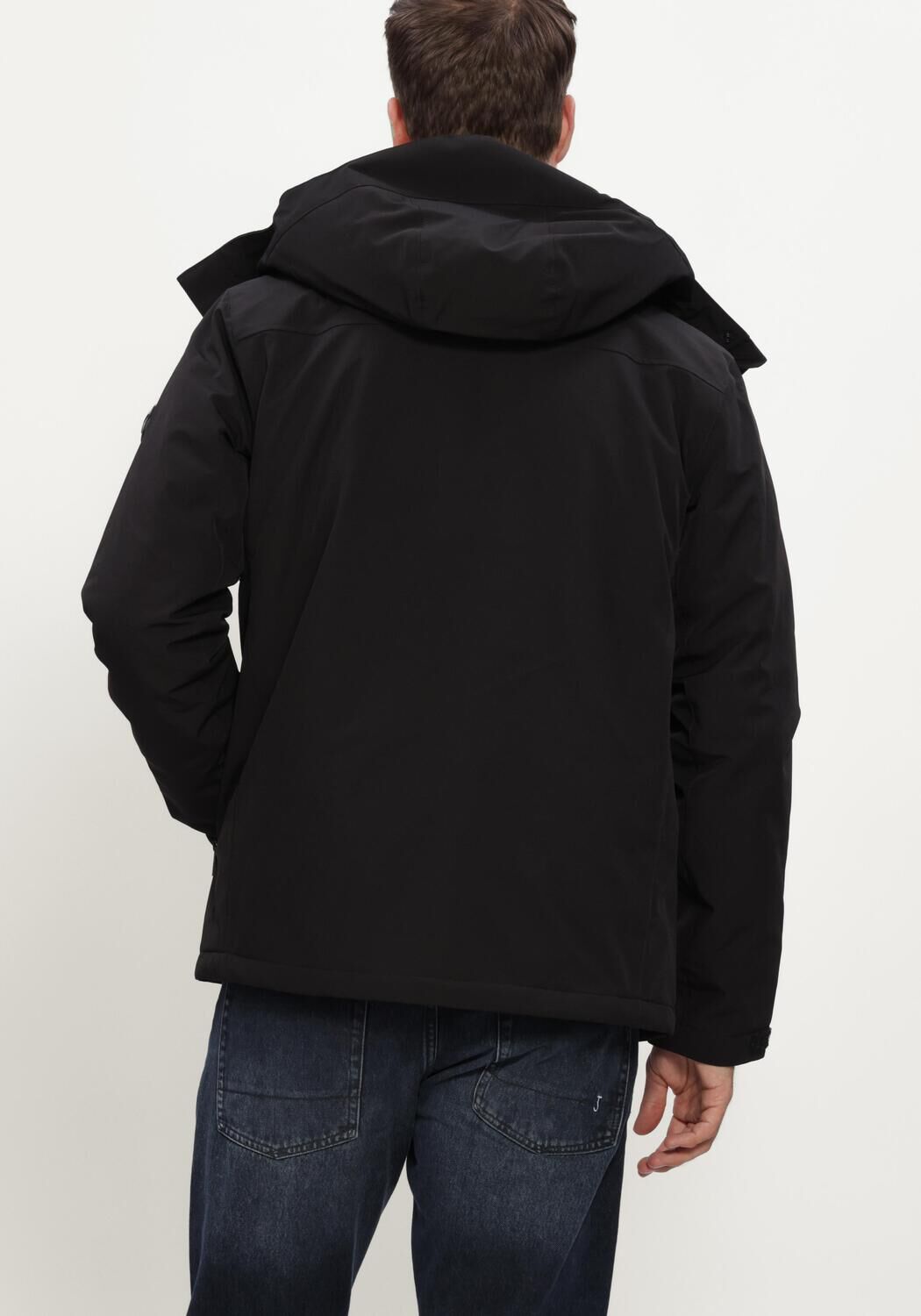 Zwarte AIRFORCE Jack SILVERSTON JACKET - large