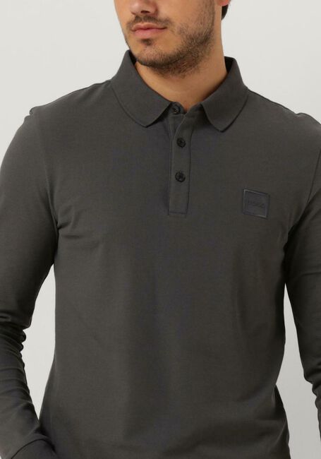 BOSS ORANGE Polo PASSERBY Gris foncé - large