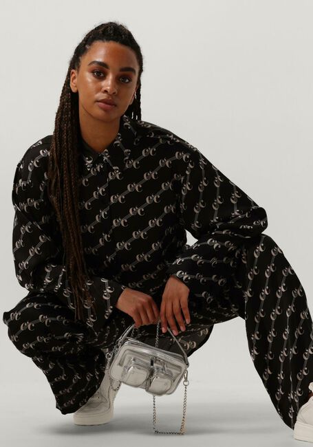 CO'COUTURE Pantalon LOGO LINE PANT en noir - large