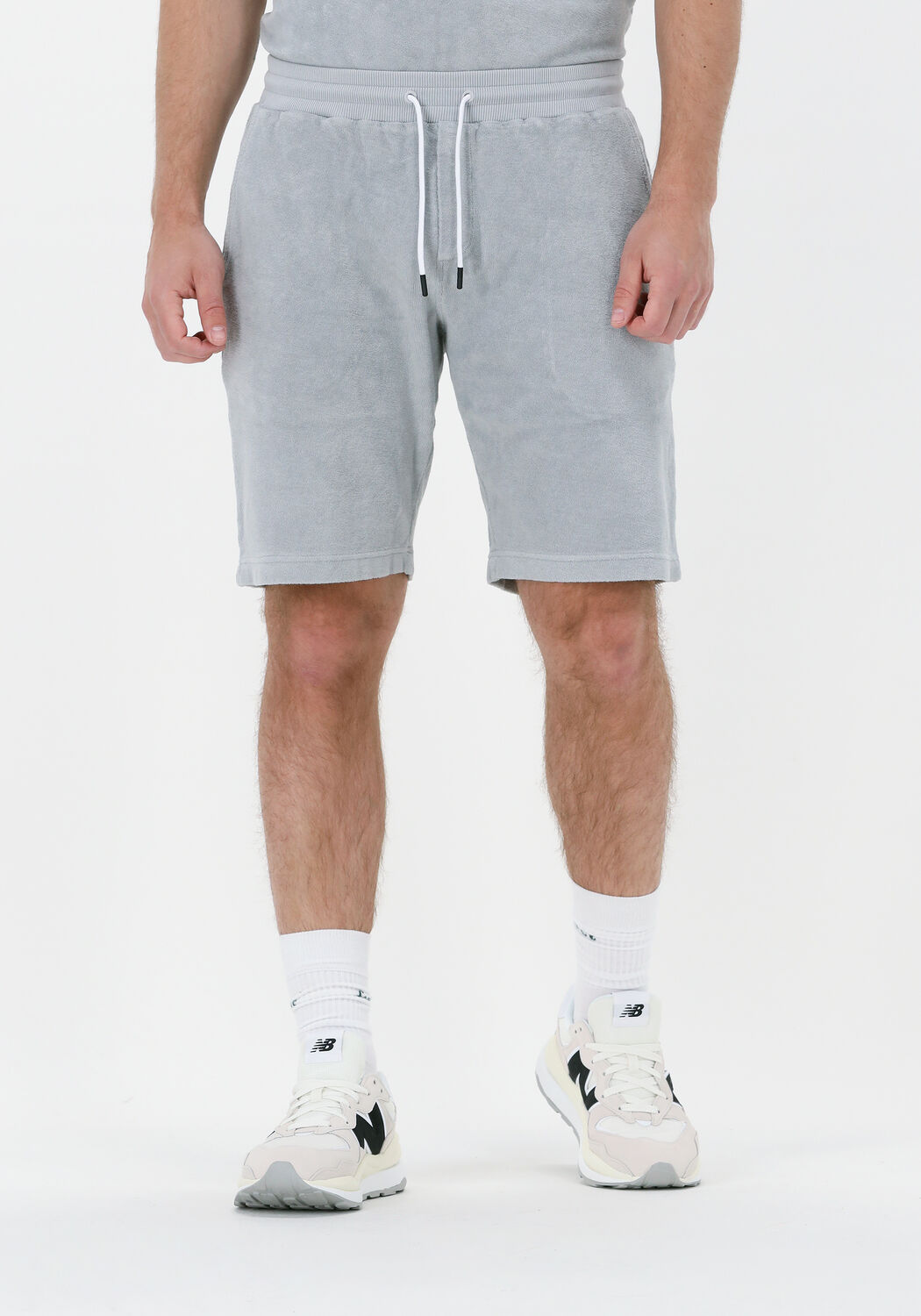 Grijze GENTI Korte broek T5017 1228 Omoda