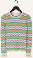 Groene NEO NOIR Trui NELLE CHEVRON KNIT Groene NEO NOIR Trui NELLE CHEVRON KNIT - medium