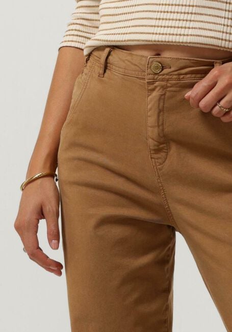 SUMMUM Mom jeans BARREL FIT PANTS LUX COTTON STRETCH TWILL en marron - large