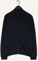 VANGUARD Gilet ZIP JACKET COTTON BONDED MELAN Bleu foncé VANGUARD Gilet ZIP JACKET COTTON BONDED MELAN Bleu foncé - medium