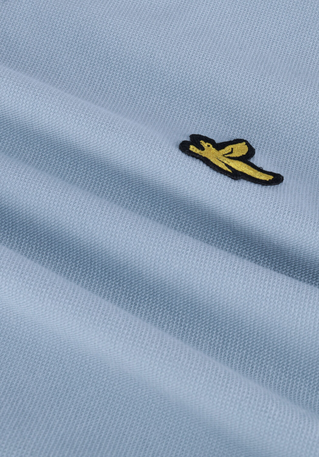 LYLE & SCOTT Polo PLAIN POLO SHIRT Bleu clair - large