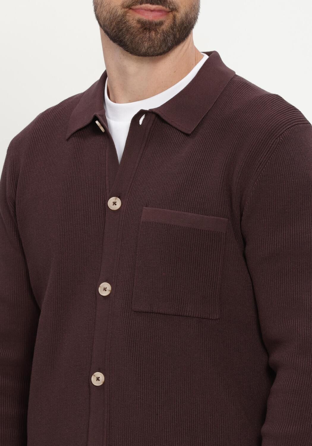 Bordeaux MACED Vest M-AUGUST - large