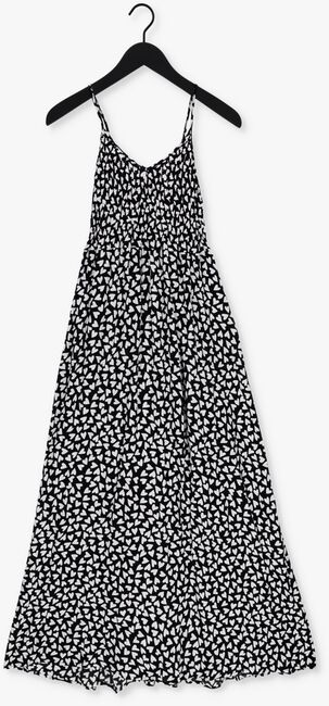 Zwarte COLOURFUL REBEL Maxi jurk SOPHIE HEART MAXI SMOCK DRESS - large