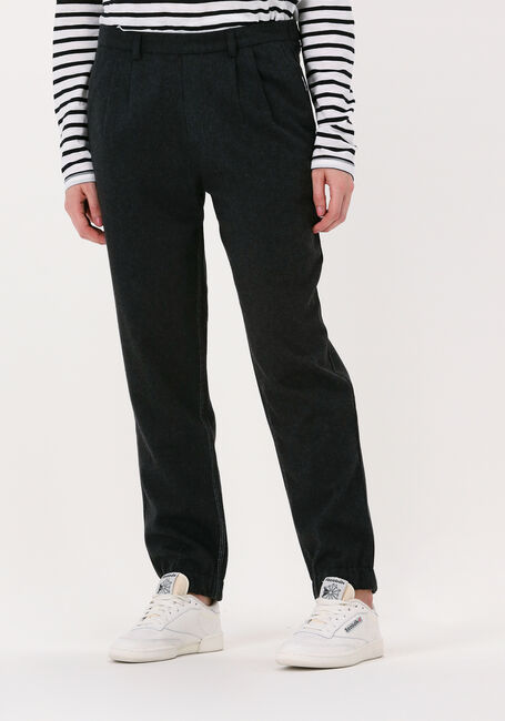 Donkergrijze 10DAYS Pantalon WOOL PANTS - large