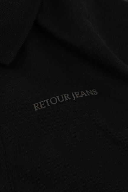 RETOUR Polo ANTHONY en noir - large
