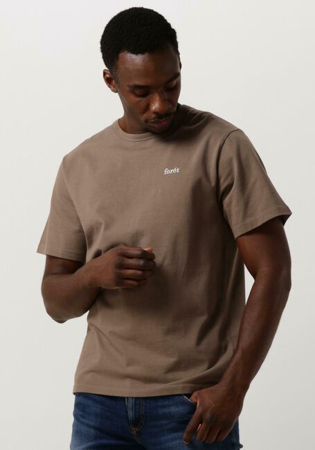 FOR&Eacute;T T-shirt BASS T-SHIRT en marron - large