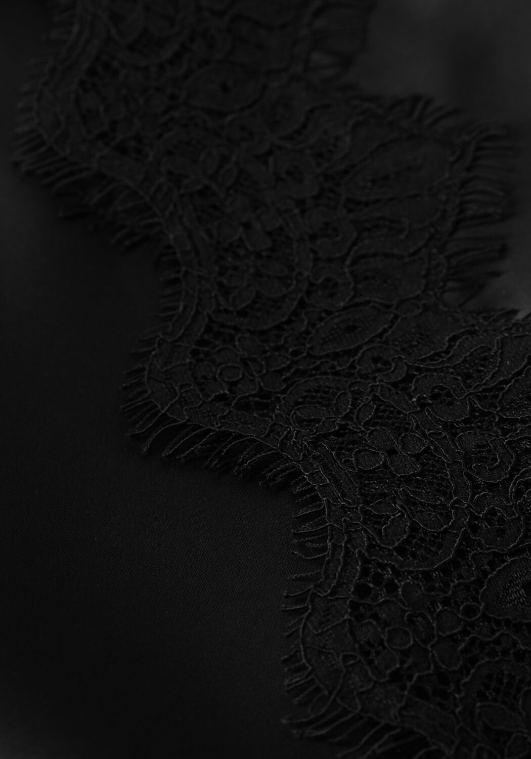 HAUTE L'AMITI&Eacute; NAOMI ASYM LINGERIE DRESS Robes en noir - large