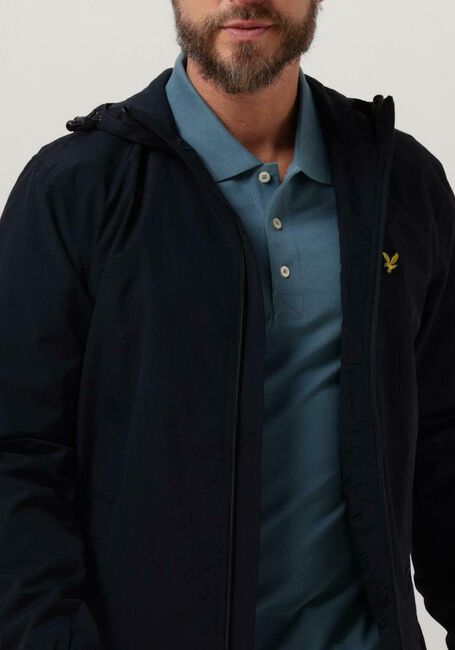 LYLE & SCOTT Jack ZIP THROUGH HOODED JACKET Bleu foncé - large