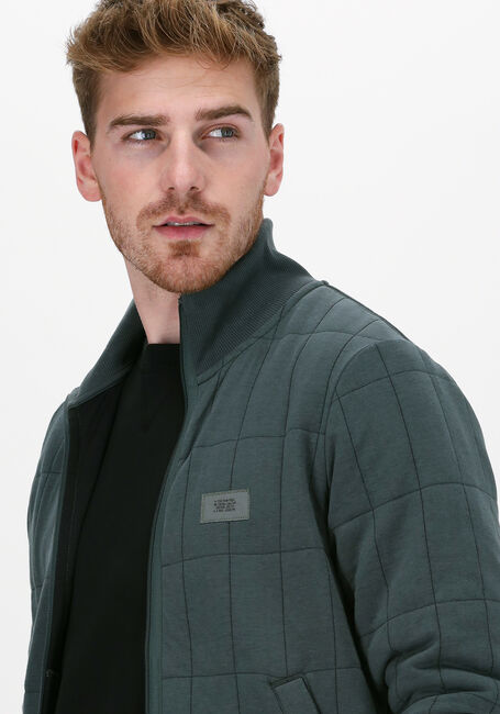 G-STAR RAW Gilet C547 - UTAH JACQUARD SWEAT R- en vert - large