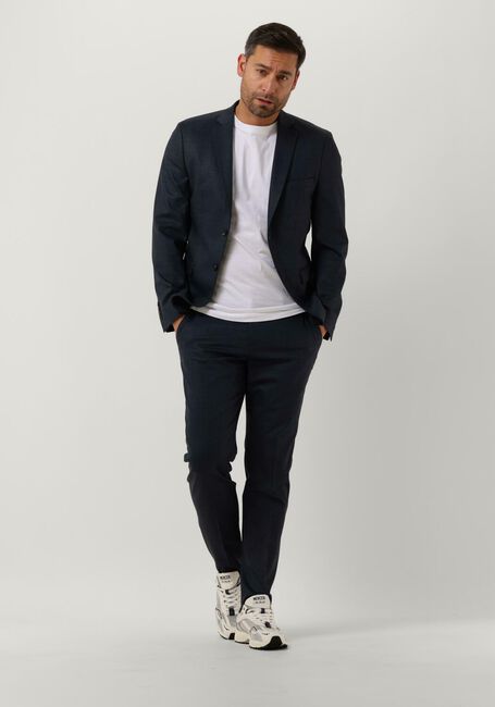 Donkerblauwe SELECTED HOMME Pantalon SLHSLIM-STATE FLEX BL STR TRS - large