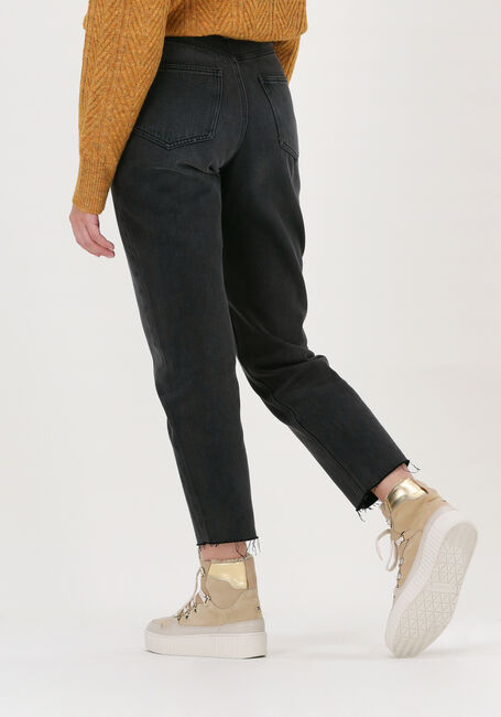 Donkergrijze OBJECT Mom jeans KILA HW DENIM JEANS - large