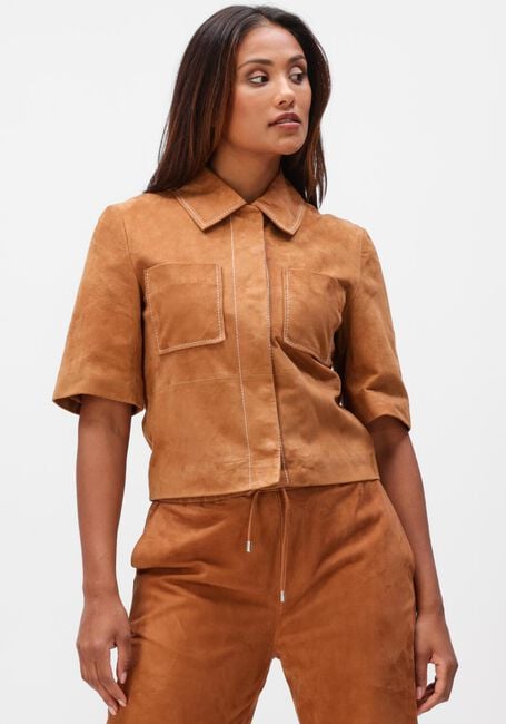 Cognac IBANA  TREABHAR SUEDE - large