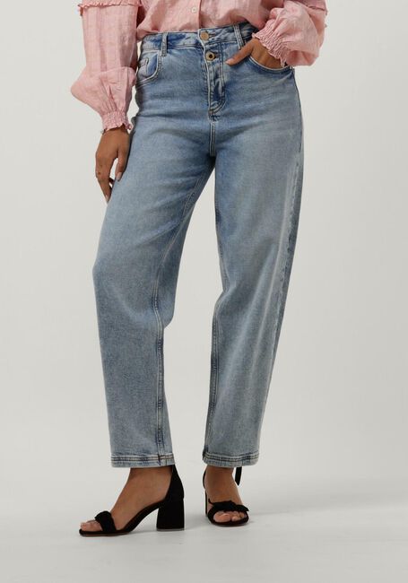 Blauwe MOS MOSH Mom jeans ADELINE ADORN JEANS - large