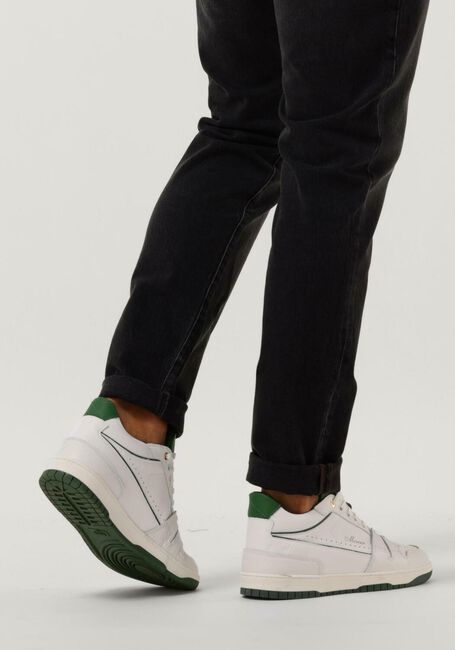 MERCER AMSTERDAM Baskets basses THE BROOKLYN LOW en blanc - large